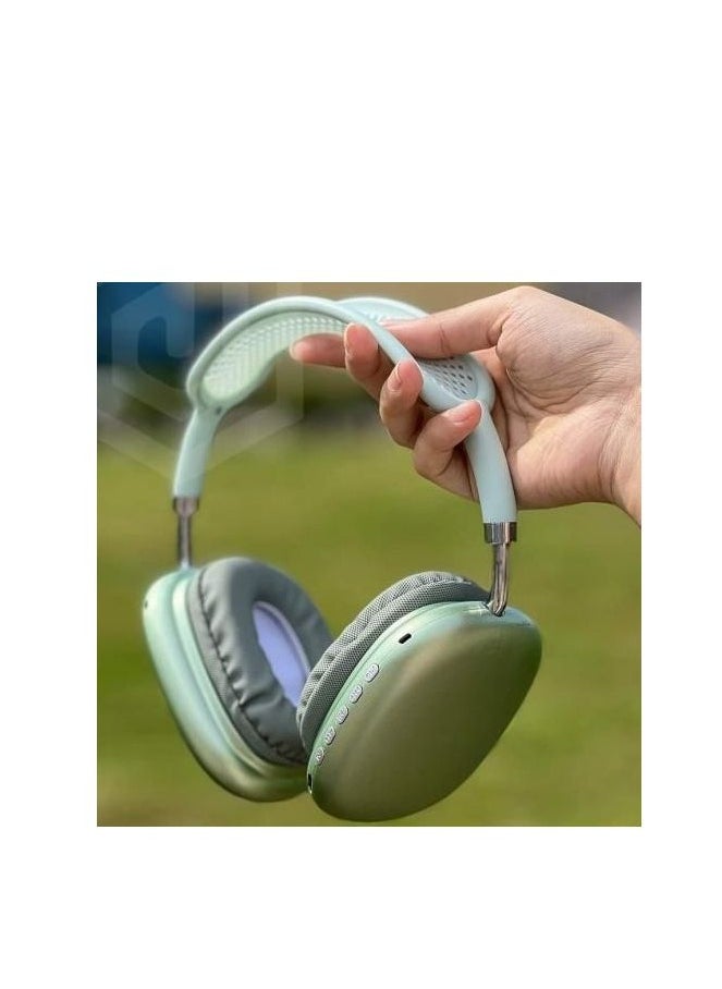 Generic - P9 Wireless Bluetooth Headset Pure Stereo Sound Support Memory Card - Image 1