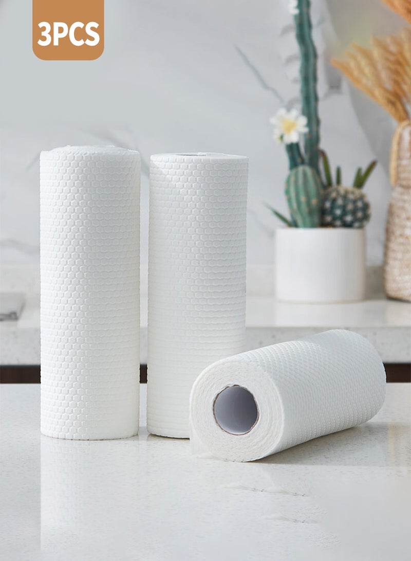 50-Piece Disposable Kitchen Wipes（3 rolls）  - Image 1