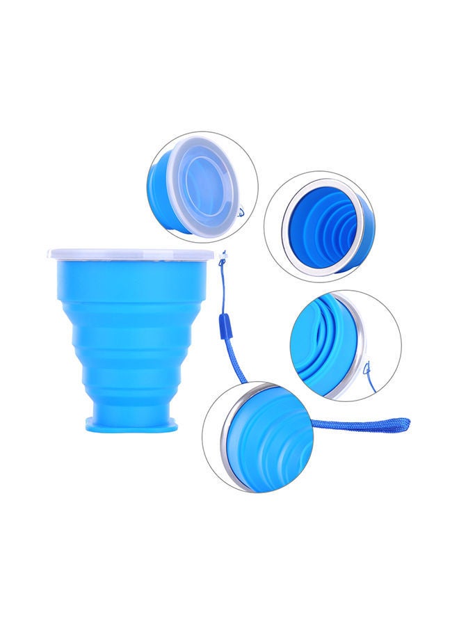 Portable Water Bottle Blue 200ml
