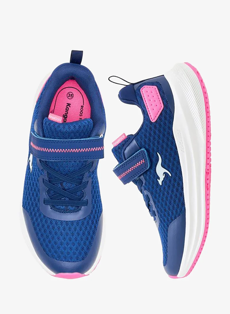 kangaROOS Girls Hook & Loop Sports Shoes