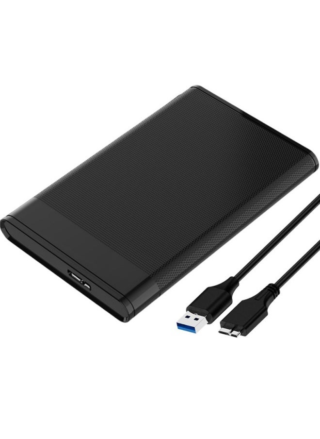 Generic Mobile Hard Disk USB3.0 Solid State Hard Disk Upgrade Source Straight Hair-Capacity:500GB-Interface:Black  - Image 5