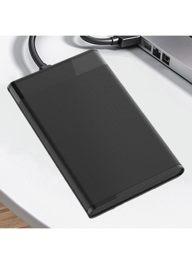 Generic Mobile Hard Disk USB3.0 Solid State Hard Disk Upgrade Source Straight Hair-Capacity:500GB-Interface:Black  - Image 4