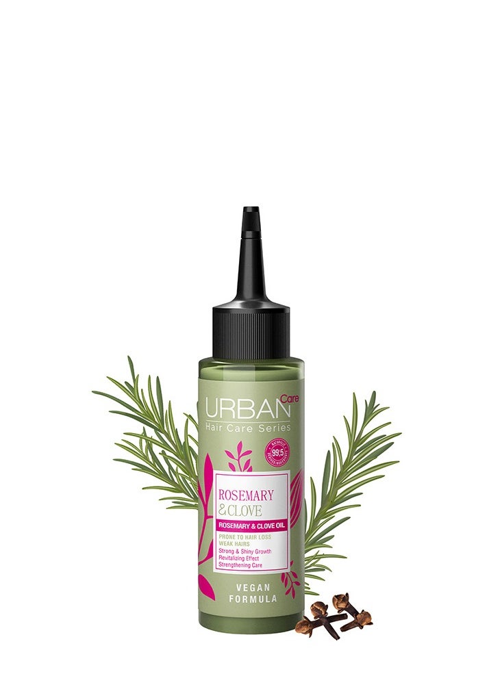 Urban Care Urban Care Rosemary&Clove Strengthening Hair Care Oil 100 Ml  - Image 3