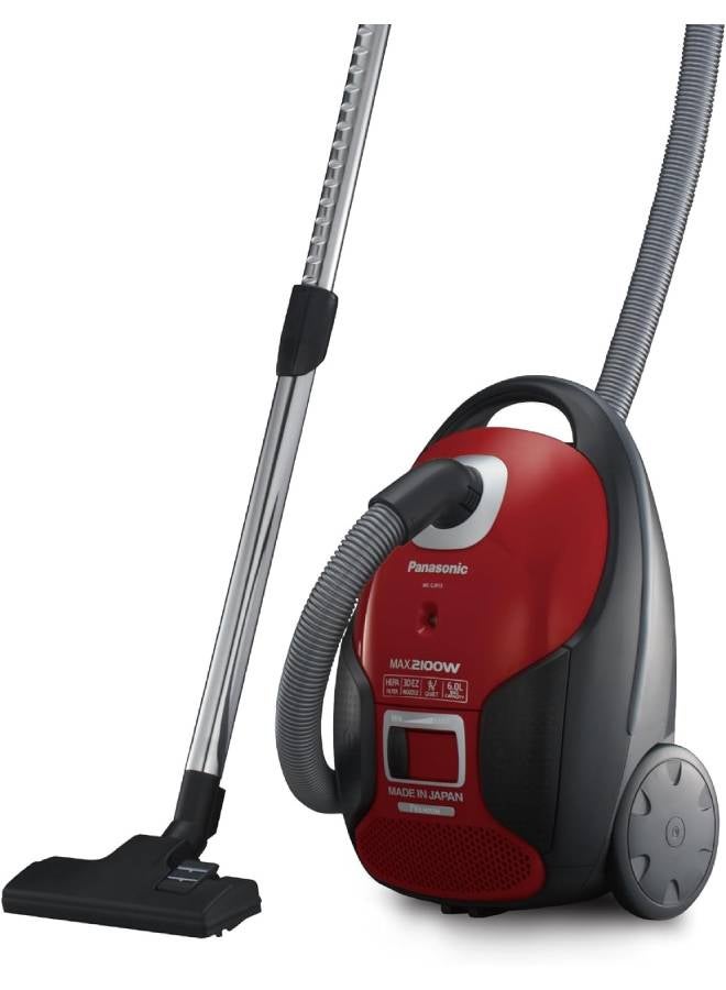 Panasonic Vacuum Cleaner 6 L 2100 W MC-CJ915R349 Red/Black - Image 1