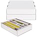 BCW 5000ct Trading Card Storage Boxes Full Lid 5 Pack TCG MTG Card Storage Organizer Fits Card Dividers Sorting Tray Corrugated Cardboard Box for Collectible Cards - Image 3