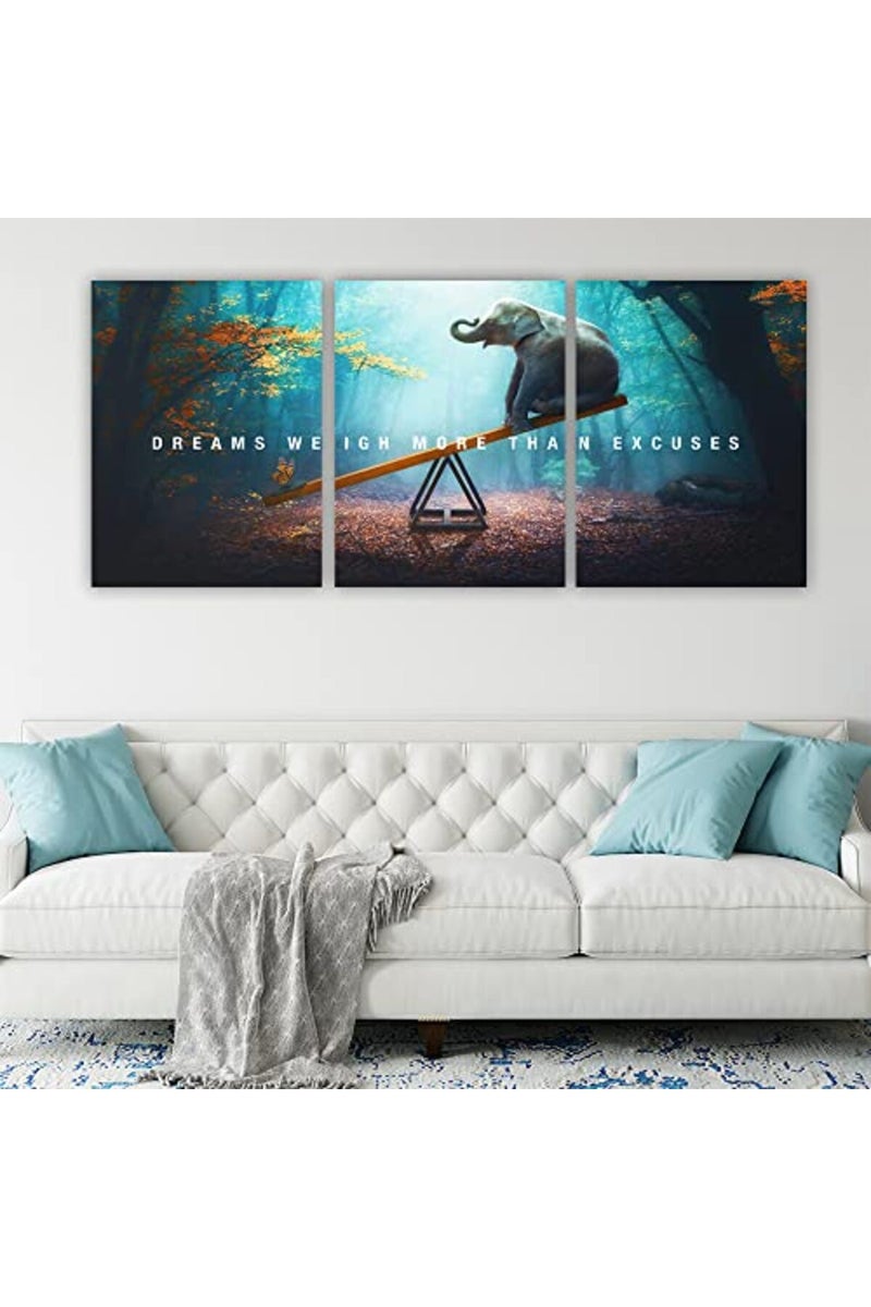 Yetaryy Office Wall Decor Canvas Art - Image 3
