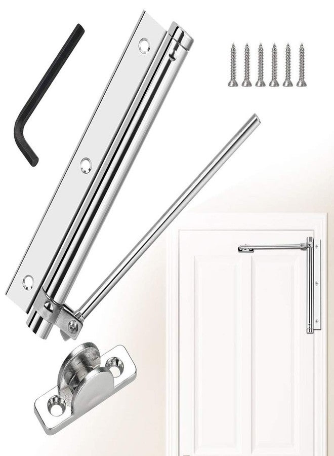 QUCUMER Aluminum Alloy Light Duty Door Closer, Automatic Gate Self-Closing Hinge with Screws for Home, Office, Hotel - Image 1