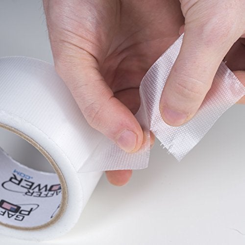Gaffer Power Transparent Duct Tape, Ultra High Performance Weather Resistant Tape for Discreet, No Show Repairs and Mounting | Residential, Commercial and Industrial Uses (2 Inch x 20 Yards) - Image 2