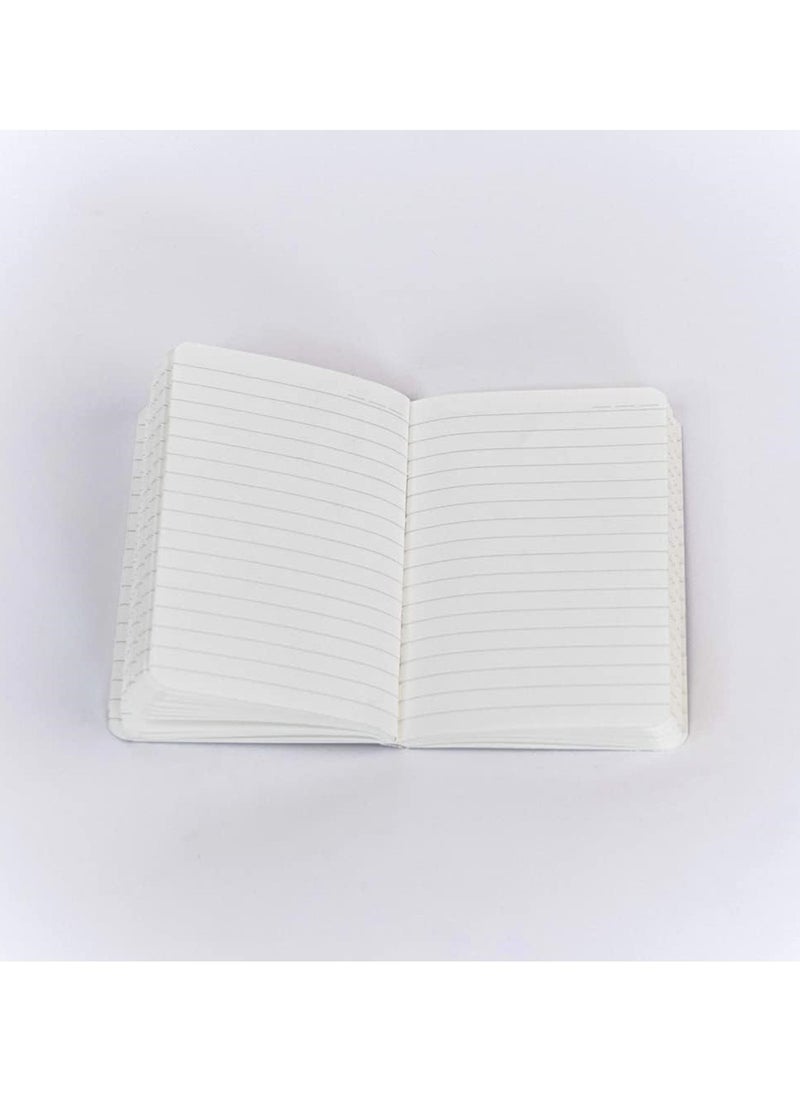 FACTOR NOTES دفتر ملاحظات صغير مسطر بحجم A6، سمك 90 جم/م2، 112 صفحة  - Image 3