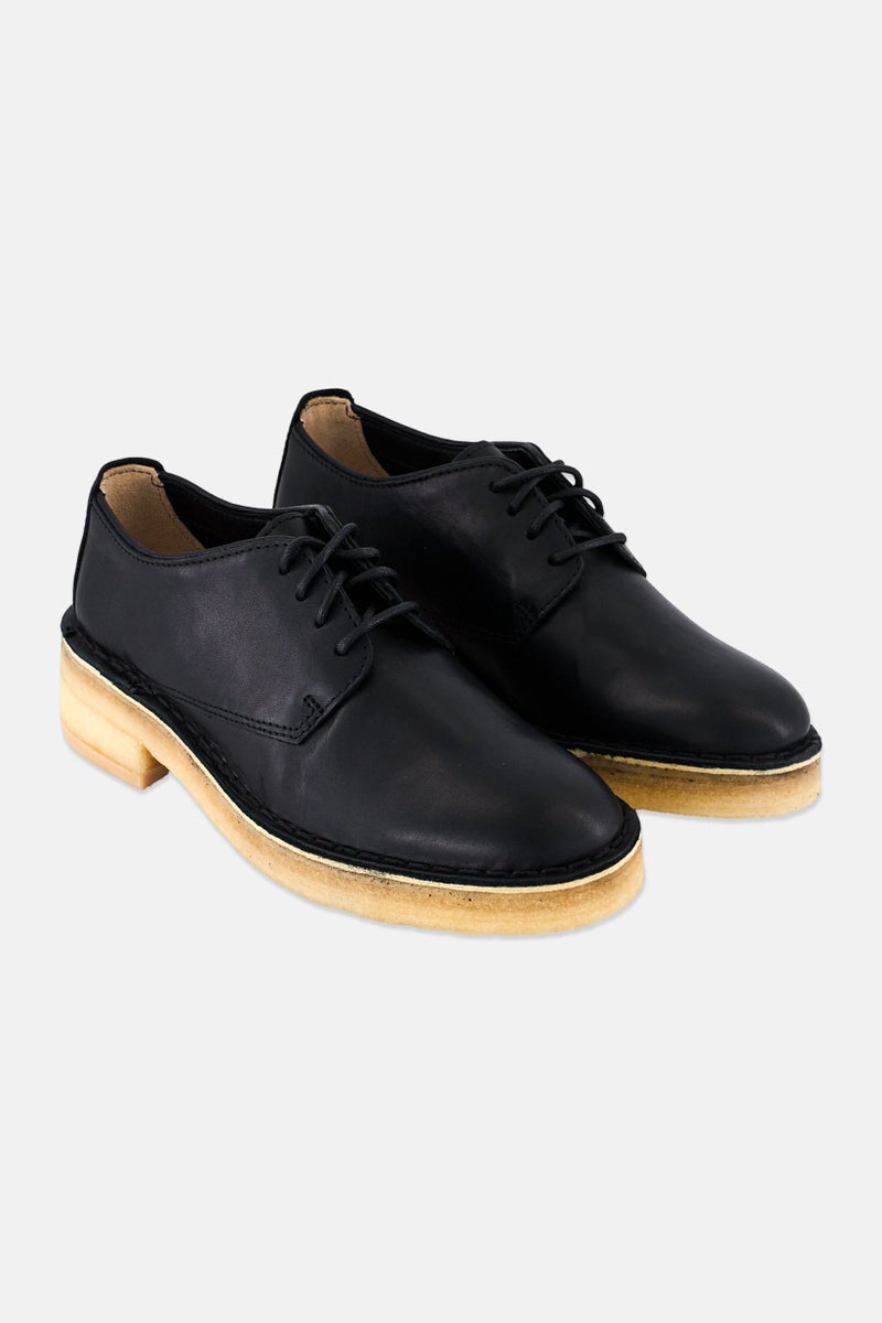 clarks Women Maru London Lace Up Casual Shoes, Black  - Image 1