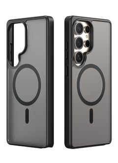 DUX DUCIS DUX DUCIS Yind Series Cover for the Samsung Galaxy S25 Ultra mobile phone, compatible with MagSafe, a slim, TPU Hybrid PC  cover made of TPU, polycarbonate silicone - Black  - Image 2