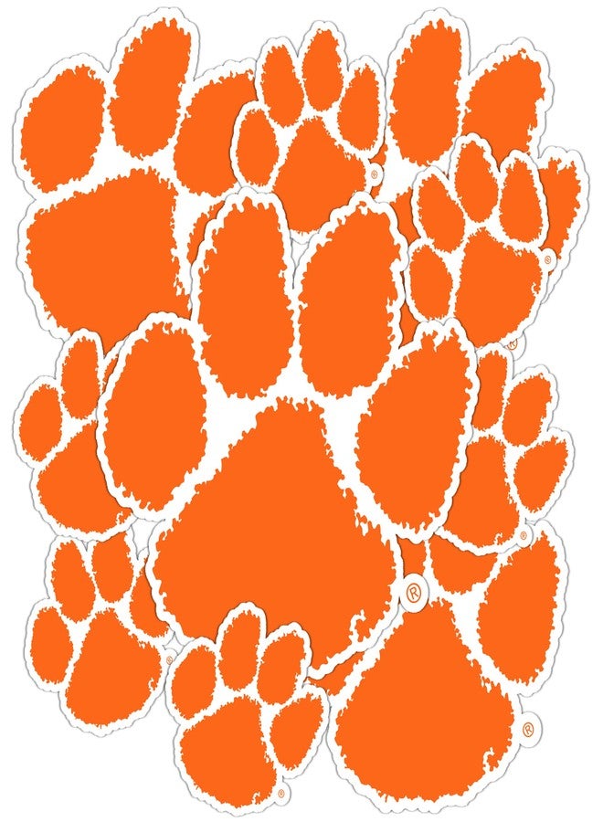 Desert Cactus Clemson University Sticker Tigers Vinyl Decals Laptop Water Bottle Car Scrapbook Sheet T3 (Type 3-1) - Image 1