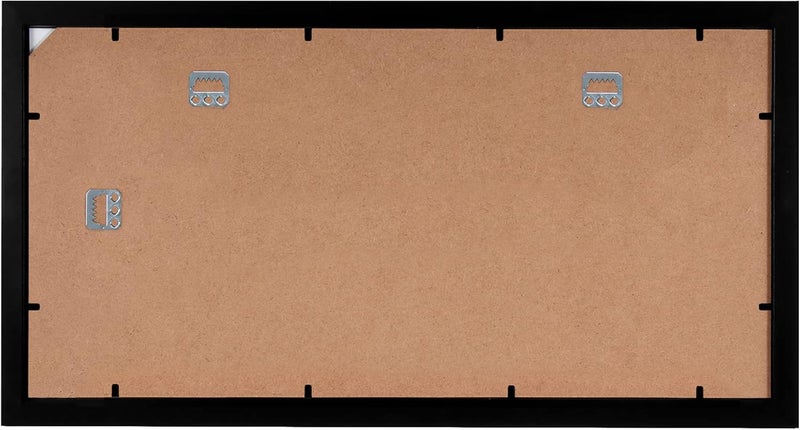 Americanflat 10x20 Picture Frame with Polished Plexiglass - Signature Collection - Gallery-Style Frames Made of Engineered Wood - Photo Frame for Wall Display - Black - Image 5