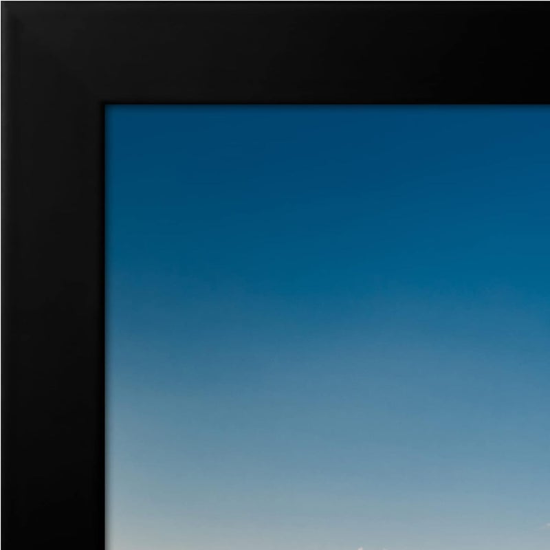 Americanflat 10x20 Picture Frame with Polished Plexiglass - Signature Collection - Gallery-Style Frames Made of Engineered Wood - Photo Frame for Wall Display - Black - Image 3