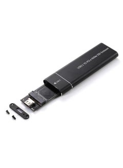 Generic USB3.1 TO PCI-E NVME SSD ENCLOSURE NVME M-Key Type C Adapter-Capacity:Black-Interface:USB-3.1  - Image 4