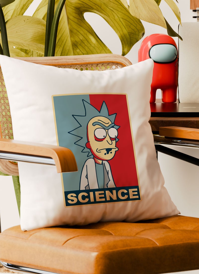 LOUD UNIVERSE Decorative Cushion Funny Rick And Morty Hope Poster Couch Cushion - Image 4