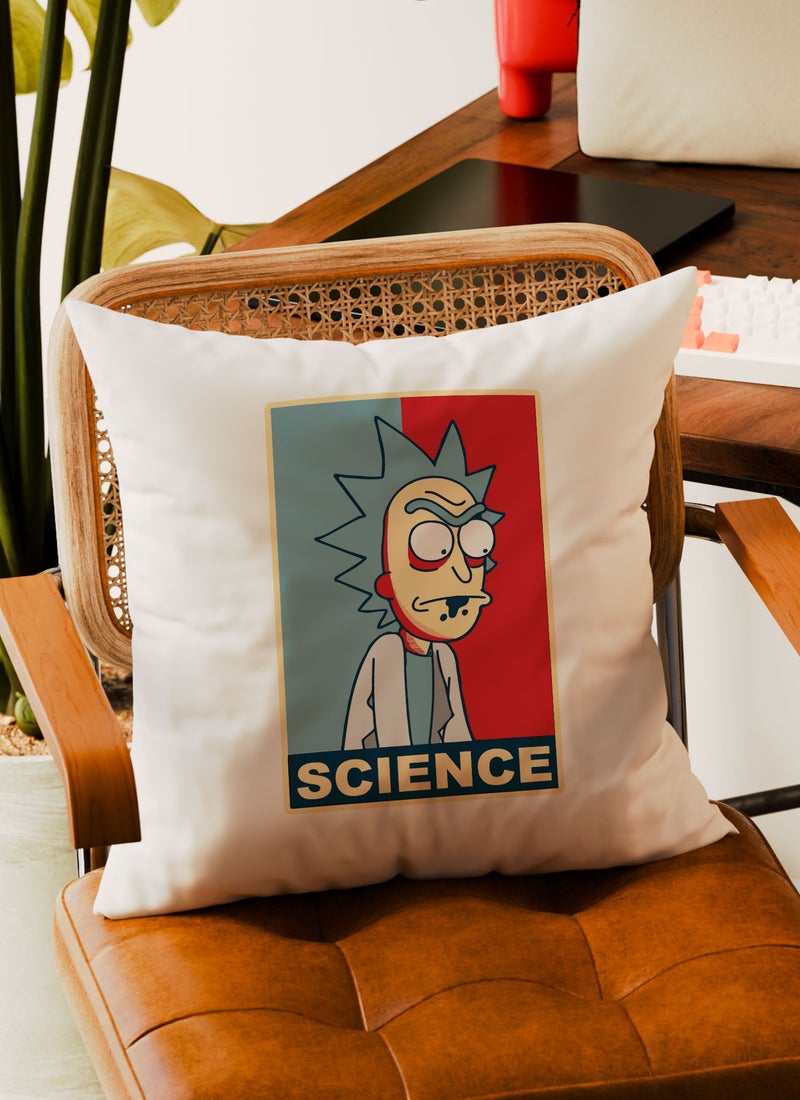 LOUD UNIVERSE Decorative Cushion Funny Rick And Morty Hope Poster Couch Cushion - Image 3