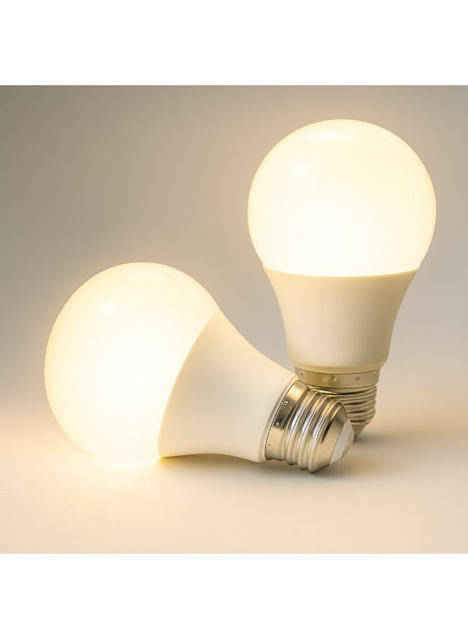 مودي مصباح LED ٩ واط E27 أبيض دافئ | سطوع عالي ٩٥٠ لومن | مصباح LED موفر للطاقة بعمر طويل يصل إلى ٢٥٠٠٠ ساعة | زاوية شعاع ٢٠٠ درجة | ألومنيوم متين + بولي كربونات | معتمد من RoHS وCE للإضاءة المنزلية والمكتبية والديكورية - Image 3