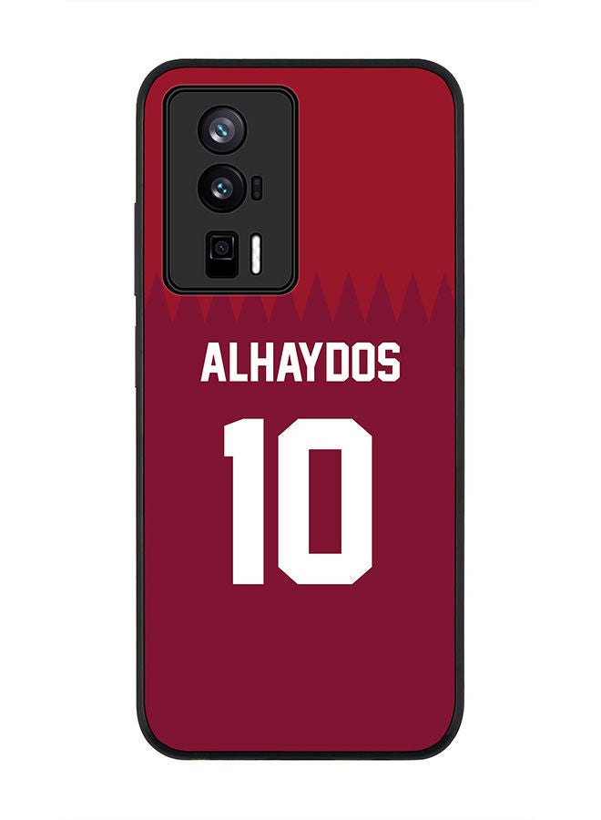 Stylizedd Rugged Black edge case for Xiaomi Poco F5 Pro 5G / Xiaomi Redmi K60 / Xiaomi Redmi K60 Pro Slim fit Soft Case Flexible Rubber Edges Anti Drop TPU Gel Thin Cover-Qatar-Alhaydos - Image 1