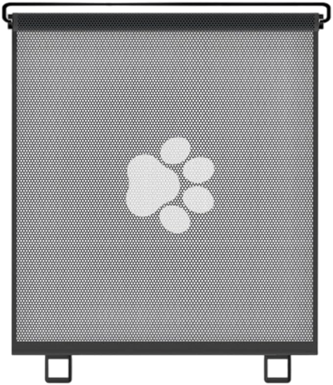 Retractable Dog Gate for Small Pet Stair Barrier Flexible Indoor Outdoor Use Fit Narrow Space Childproofing Hallways (Footprint, 130x78cm) - Image 3
