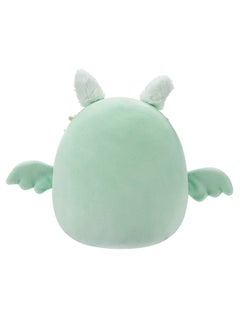 Squishmallows لعبة تاف ميث سبع ونصف بوصة ميني بلش باللون الأخضر النعناعي مع تاج من الزهور وبطنه فuzzy مرخصة رسميًا من كيليتو مُحاربة ملونة ناعمة هدية للأطفال بنات وأولاد قابلة للغسل لعبة طرية متعددة الألوان لجميع الأعمار  - Image 2