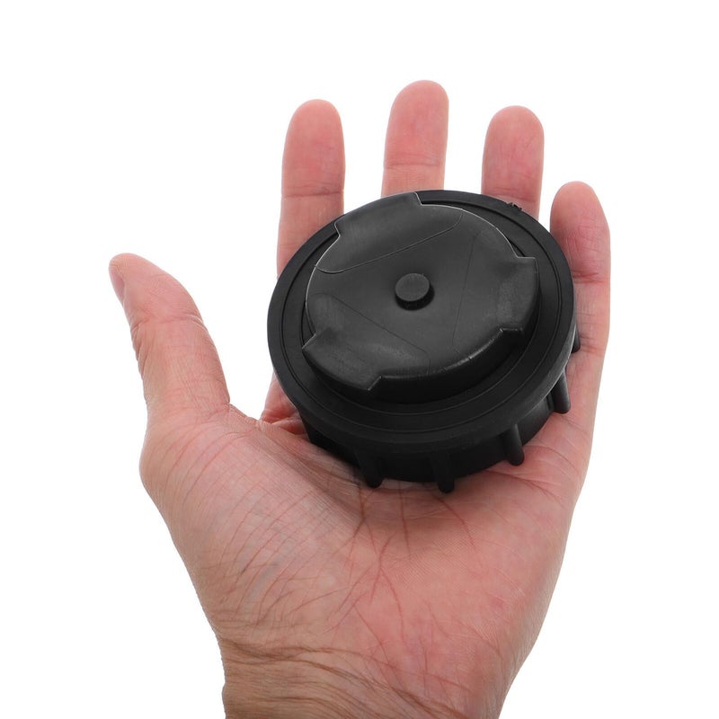 4Pcs Black Plastic Leakproof Drain Plug with Sealing Ring for Outdoor Garbage Bins Weather Resistant - Image 5