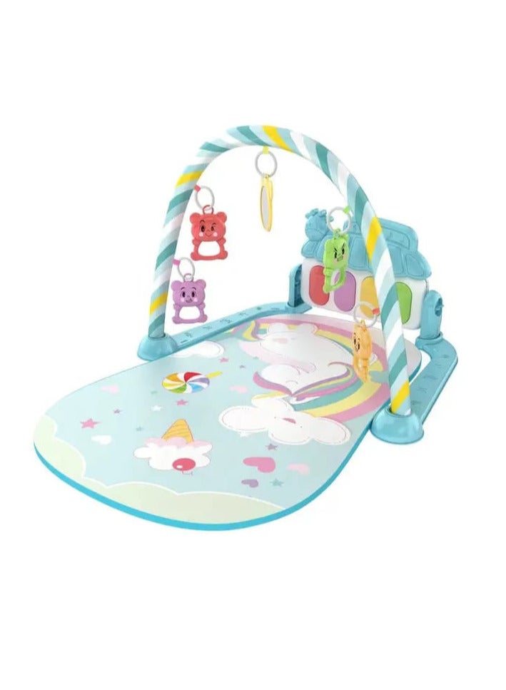 Harmonium Multifunctional , Newborn Rug With Statement Keypad, Baby Fitness Sounds, Crawling Mat 