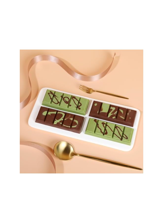 S-TOP Chocolate Molds - Non-Stick Chocolate Candy Molds, Food Grade Silicone Chocolate Bar Mold for Baking, Candy, Chocolate Snacks, Create Delicious Chocolates with Ease - Image 2