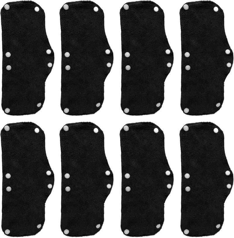 24-Pack Helmet Sweatbands, Safety Hard Hat Liners with Snap Buttons, 10X4.7 in Sweat Absorbing Inserts, Washable Polyester Moisture Wicking Design - Image 1