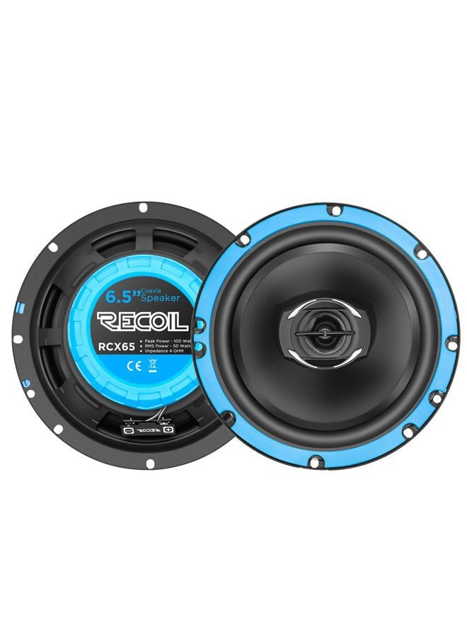 RECOIL نظام مكبرات الصوت المدمجة RCX65 Echo Series 6.5 بوصة للسيارات - Image 1