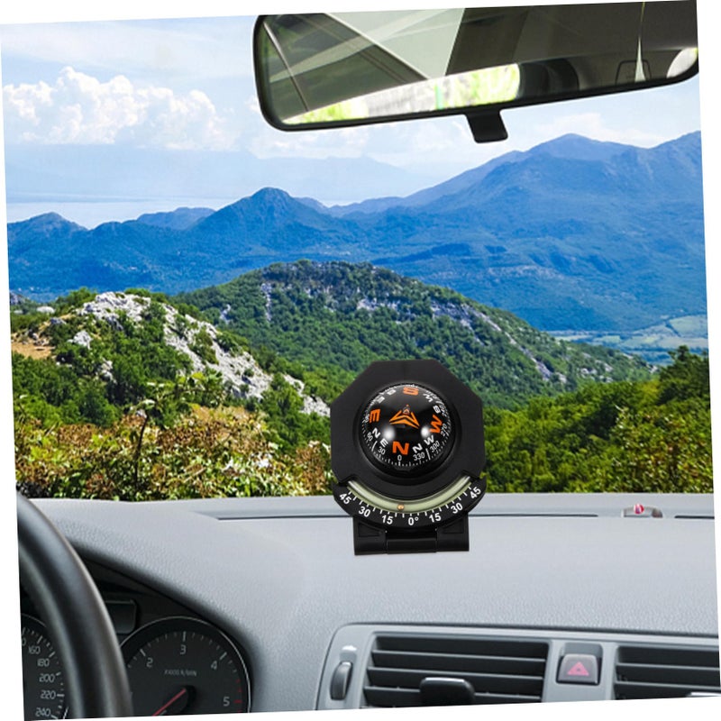 Ball Compass for Car Dashboard Easy Install Navigation Aid Acrylic ABS Material - Image 4