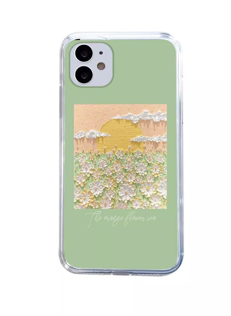 Oil Painting Pattern Case Compatible With iPhone  - Image 1