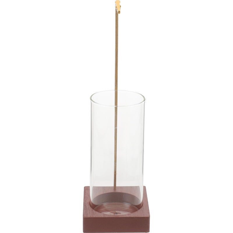 Fire Resistant Sandalwood Ash Catcher Incense Holder With Timer For Yoga Meditation - Image 2