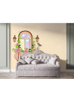 Home Gallery Fairytale Balcony Fabric Wallpaper Covers An Area ​​Up To 4.2Mx3M With Adhesive  And Smoothing Tool  - Image 5