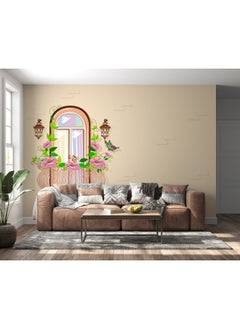 Home Gallery Fairytale Balcony Fabric Wallpaper Covers An Area ​​Up To 4.2Mx3M With Adhesive  And Smoothing Tool  - Image 4