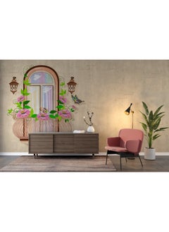 Home Gallery Fairytale Balcony Fabric Wallpaper Covers An Area ​​Up To 4.2Mx3M With Adhesive  And Smoothing Tool  - Image 1