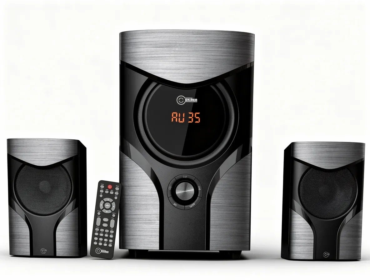 sniper Sniper SN6000 2 1 Multimedia Speaker System Z5BFCBEAE58493205C0DFZ