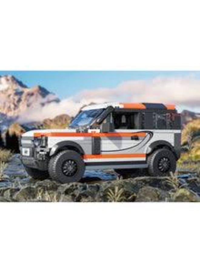 Dreamzon 66007 New City Off-Road Vehicle SUV Car Model Bricks Desktop Ornaments Kids Educational DIY Toys Gift Building Blocks Sets - Image 2