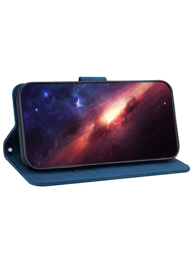 زبون جراب لهاتف Infinix Note 12 VIP مصنوع من الجلد المنقوش هندسيًا - Image 5