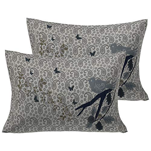 EarlyMart 144 TC Cotton Comfort Rajasthani Jaipuri Traditional Floral Pattern Double Bed Bedsheet with 2 Pillow Covers (021, Multicolour, King Size) - Image 2