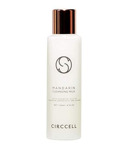 CIRCCELL Mandarin Cleansing Milk  Hydrating  Brightening Face Cleanser with Fruit Extracts AntiAging Facial Cleanser  Rich Creamy Cleansing Milk Removes Makeup  Suitable for All Skin Types