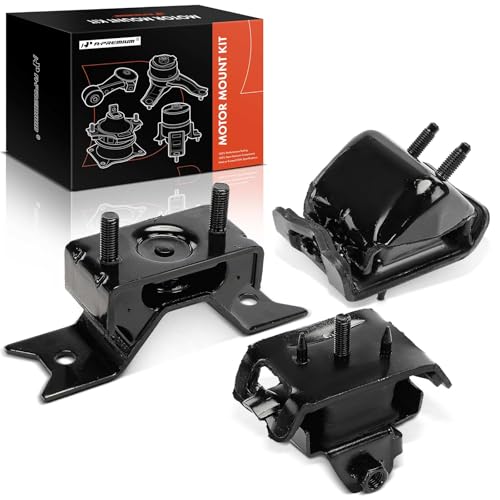 A-Premium 3PCS Engine Motor Mount and Transmission Mount Set Compatible with Ford Explorer 2006-2010, Explorer Sport Trac 2007-2010 & Mercury Mountaineer 2006-2010, Automatic Transmission, RWD - Image 1