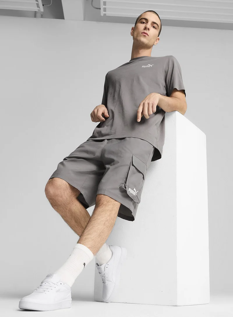 PUMA 9" Logo Cargo Shorts