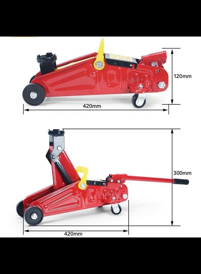 ABBASALI Ma Fra Hydraulic Horizontal Trolley Jack,2 Ton  - Image 3