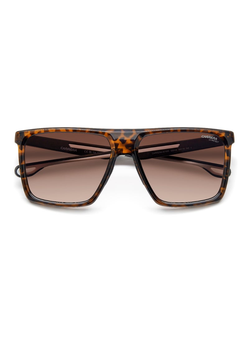 Carrera Men's UV Protection Rectangular Shape  Sunglasses CARRERA 4019/S BROWN 47 - Lens Size: 46.9 Mm - Hvn  - Image 4