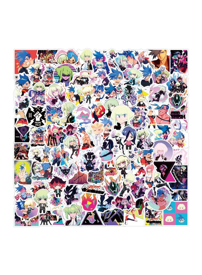 100 Pcs Promare Waterproof Stickers Cute Anime Cartoon Vinyl Aesthetic Sticker Laptop Skateboard Luggage Computer Water Bottle Graffiti Sticker Packs for Kids Teens Girls Adults - Image 5