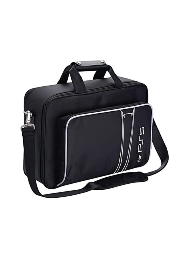 Topleo PS5 Carrying Case for Storage Protective PS5 Console Disc/Digital Edition with Shockproof Compartments - Image 1