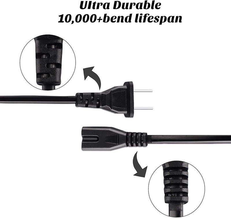 كابل طاقة التيار المتردد لجهاز Microsoft Xbox One S بديل مقاس 6 أقدام E115330 - Image 3