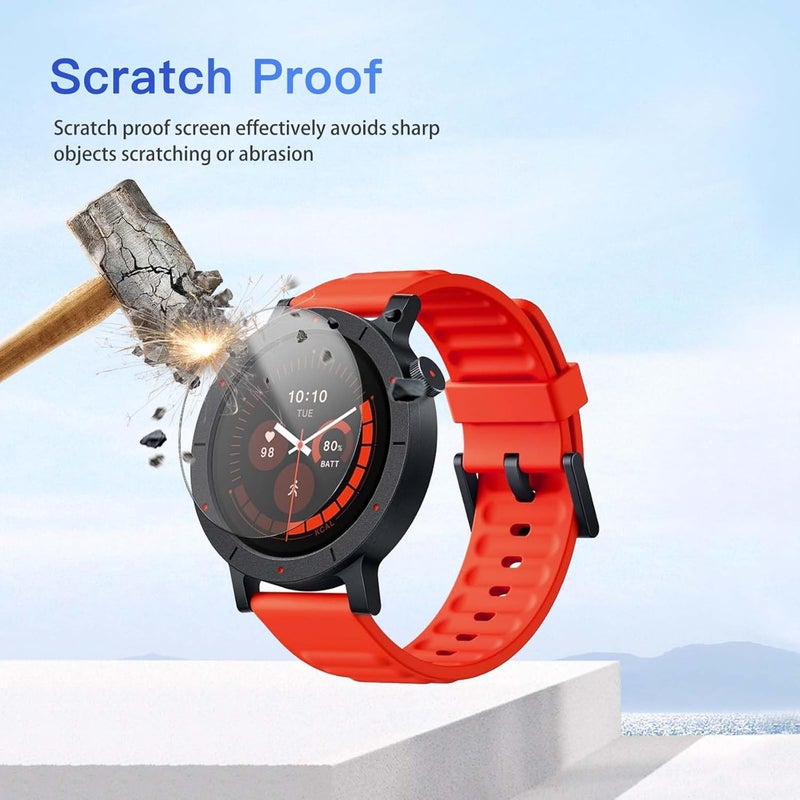 SJet 2 Pack CMF Watch Pro 3 Tempered Glass Screen Protector, Anti Scratch, Bubble Free - Image 4
