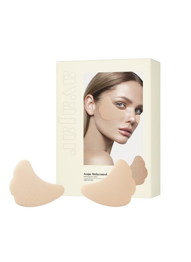 Avajar Melacontrol Eye Patch Korean Skin Care I Under Eye Mask For Uv Protection & Dull Skin I With Niacinamide & Centella I Golf Accessories & Travel Essentials & Hiking Essentials (10Pcs)  - Image 1